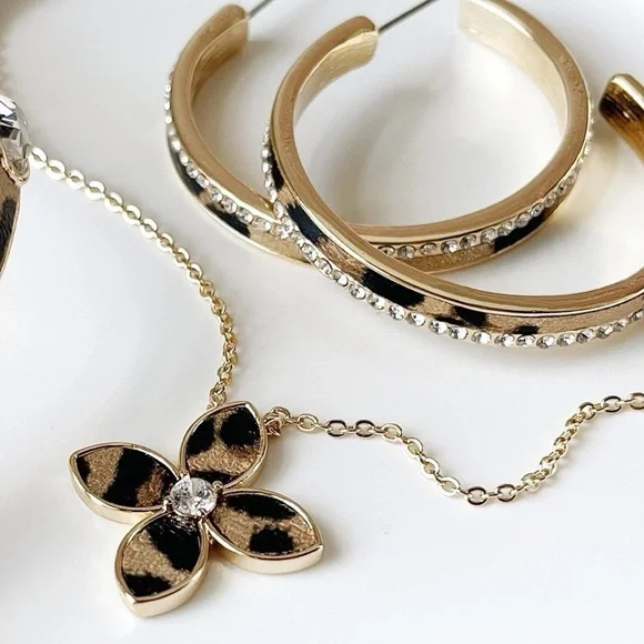 Park Lane Roar Necklace and Hoop Earrings- October Sparkle Box - Picture 2 of 3